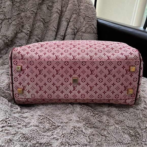 LIUIS VUITTON PINK DENIM Handbag - Picture 8 of 17